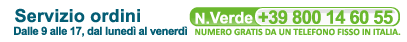 Numero verde +39 800 14 60 55