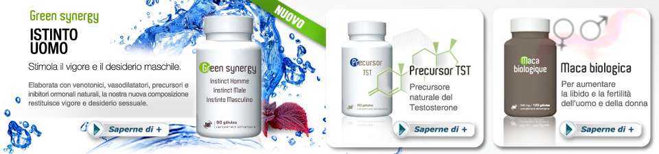 Istinto Uomo - Precursor TST - Maca biologica