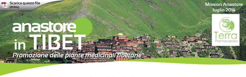 Anastore in Tibet - Promozione delle piante medicinali tibetane