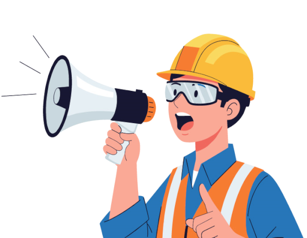 Lavoratore che dirige