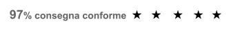 97% delle consegne conformi