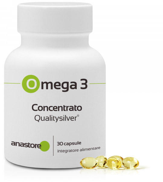 Omega 3, Qualità QUALITYSILVER, aiuta a ridurre il colesterolo